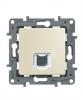  - Legrand Etika Крем Розетка тел. (RJ11) 672340